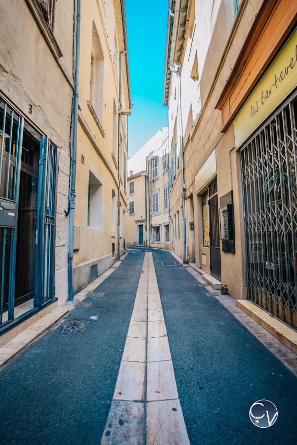 Studio Centre-Ville Nîmes Exteriör bild